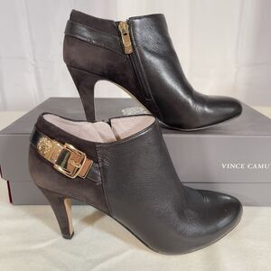 Vince Camuto Black Ankle Boots for Women